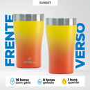 Copo Térmico Arell Inox a Vácuo 500ml Sem Tampa Excelente Retenção