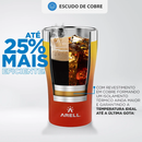 Copo Térmico Arell Inox a Vácuo 500ml Sem Tampa Excelente Retenção