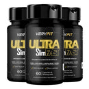 Ultra Slim Fast Café Verde Cromo Psyllium Spirulina 60 Cápsulas de 500mg