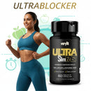 Kit 3 Ultra Slim Fast Café Verde Cromo Psyllium Spirulina 60 Cápsulas de 500mg