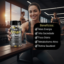 Smart Fitness Taurina Chá Verde Laranja Moro Café Verde Cromo 60 Cápsulas de 500mg