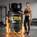 Kit 3 Ultra Slim Fast Café Verde Cromo Psyllium Spirulina 60 Cápsulas de 500mg