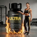 Kit 3 Ultra Slim Fast Café Verde Cromo Psyllium Spirulina 60 Cápsulas de 500mg