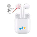 Fone de Ouvido Sem Fio Bluetooth TWS Original go!up - Controle Touch