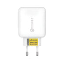 Carregador Turbo Carga Rápida 2 USB + Brinde Cabo iPhone TNT Original Branco