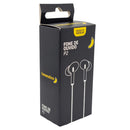 Fone de Ouvido Com Fio Universal P2 + Microfone Android iPhone Todas as Marcas bananabox Ultra Qualidade Preto