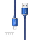 Cabo USB x Android (V8) Turbo Carga Rápida TNT Original Azul-Marinho