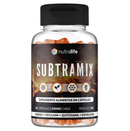 Subtramix Psyllium Espirulina Quitosana Cromo 60 Cáps 500mg 100% Natural Nutralife