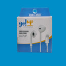 Fone de Ouvido Com Fio Para iPhone Original go!up Branco
