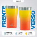 Copo Térmico Arell Inox a Vácuo 500ml Sem Tampa Excelente Retenção