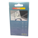 Cabo USB x Android (V8) Turbo Carga Rápida TNT Original Azul-Marinho
